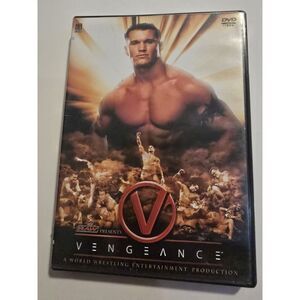 WWE RAW Vengeance 2004 DVD Wrestling Benoit Triple H Jericho Batista Orton Flair